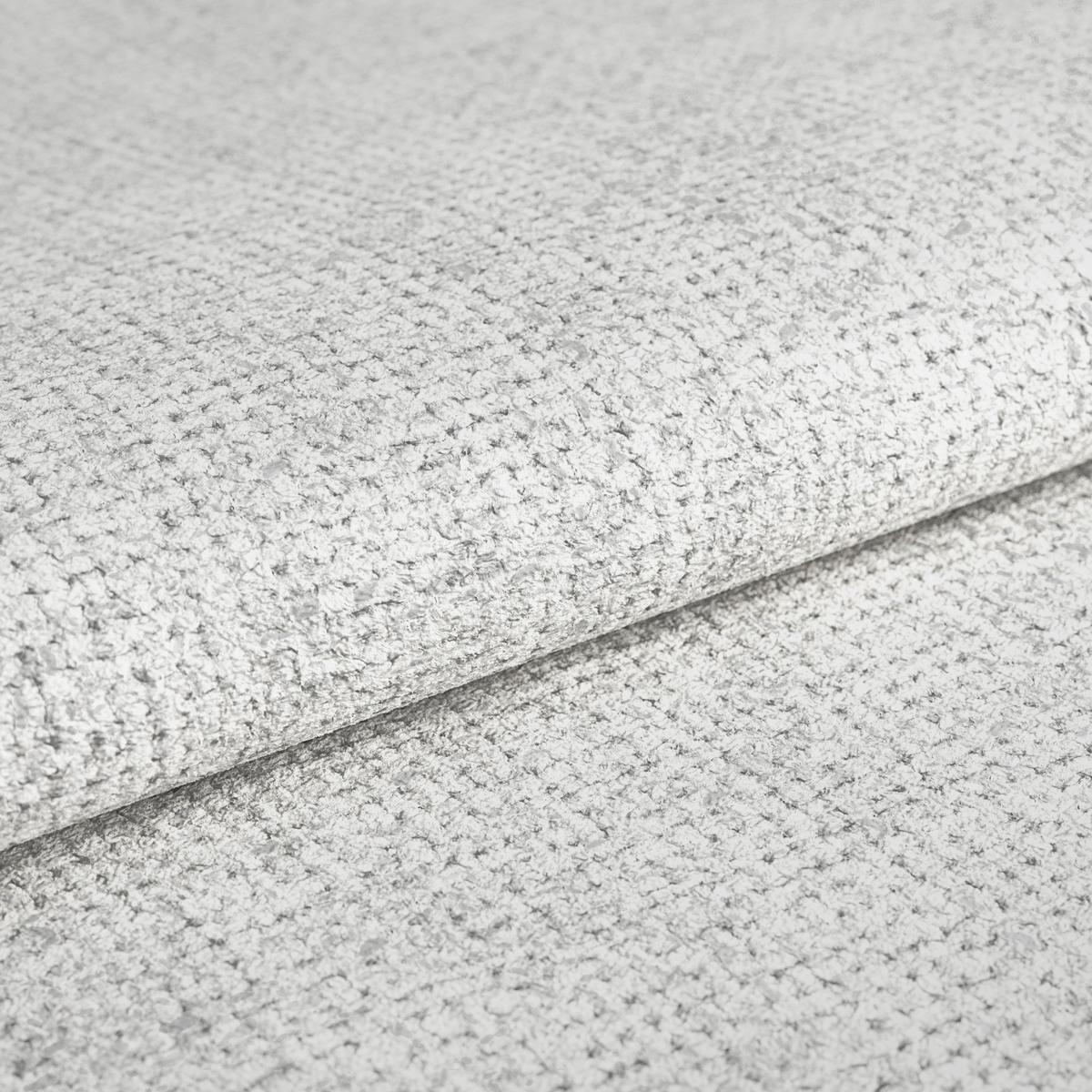 Stuhl weiß/Metallbeine Ulmo 47/91/61 cm - Schwarz/Weiß, MODERN, Textil/Metall (47/91/61cm)