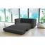 Schlafsofa Basic B: 146 cm - Anthrazit/Schwarz, MODERN, Holz/Textil (146/71/81cm) Schlafsofa Basic B: 146 cm - Anthrazit/Schwarz, MODERN, Holz/Textil (146/71/81cm)
