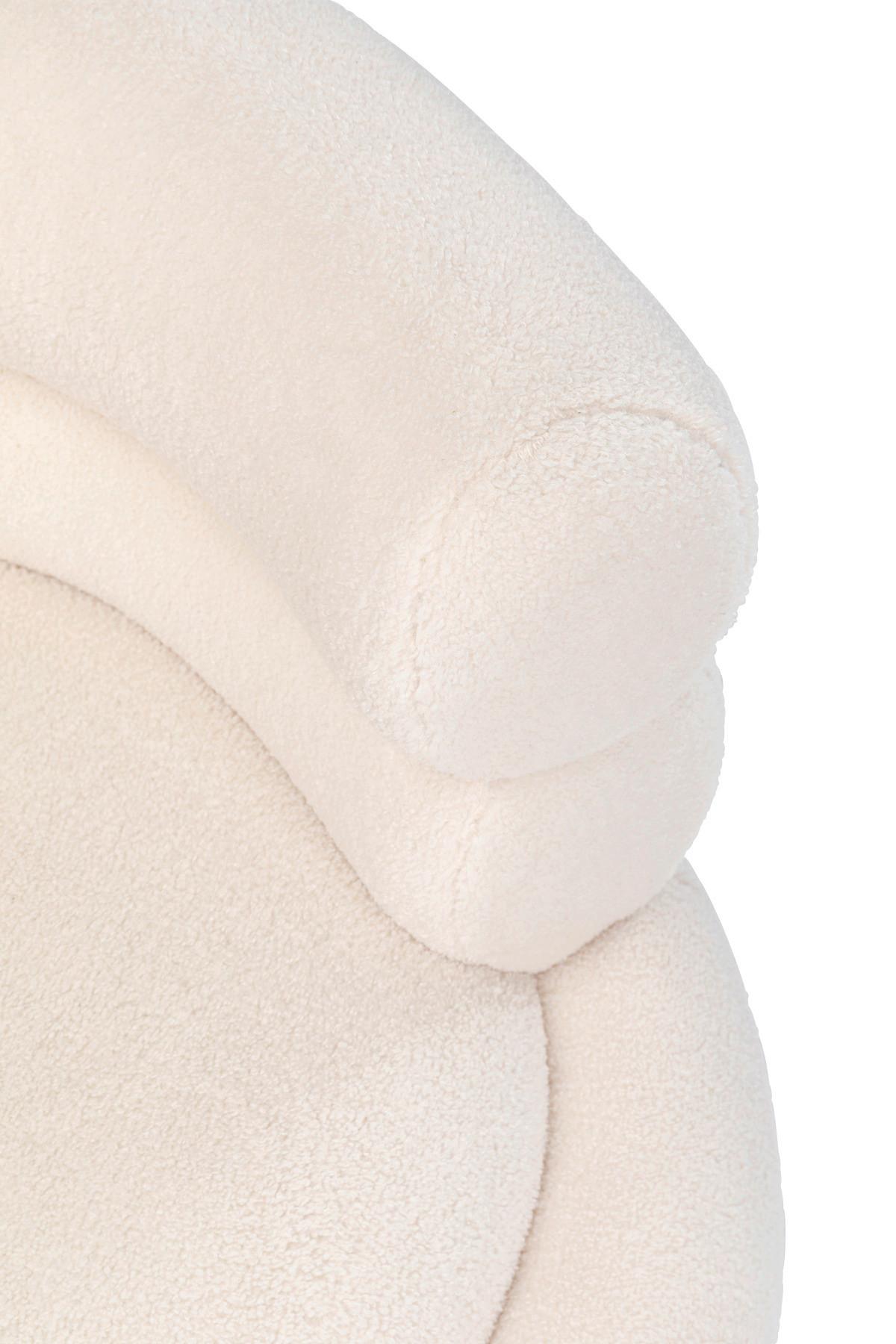 Cocktailsessel Livelli Creme B: 74 Cm - Goldfarben/Creme, Textil (74/77/73cm) - Kare-Design