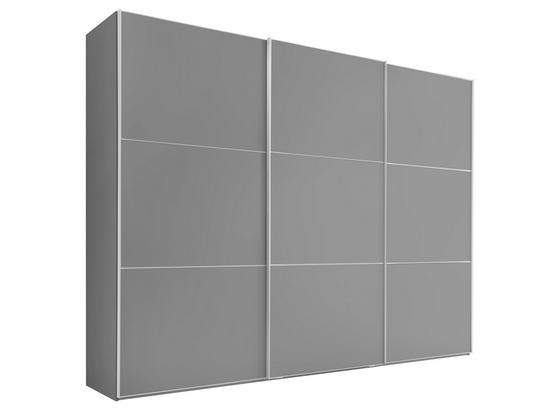 Skříň S Pos. Dveřmi.(hor.ved.) Includo Glas 298 Cm - šedá, Moderní, kompozitní dřevo (298/222/68cm) Skříň S Pos. Dveřmi.(hor.ved.) Includo Glas 298 Cm - šedá, Moderní, kompozitní dřevo (298/222/68cm)