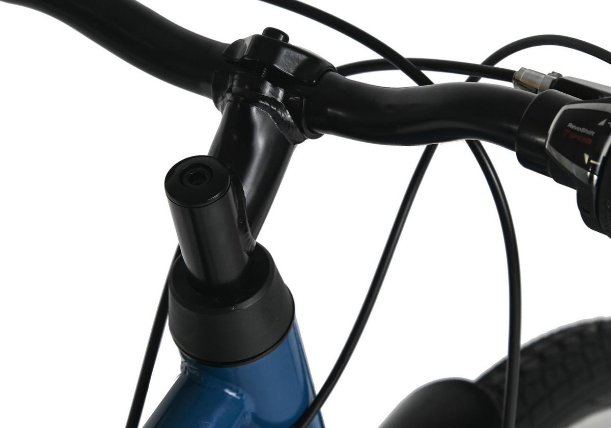 Kinderfahrrad Dacapo Bobby 24 Zoll, Rh 32 cm - Blau, Basics, Metall (25/140/60cm)