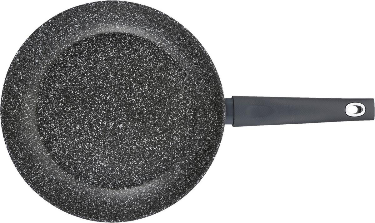 Bratpfanne Orion D: 28 cm Aluminium Antihaftbeschichtet - Dunkelgrau, Basics, Kunststoff/Metall (28cm)