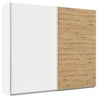 Tolóajtós Szekrény Feldkirch 271/229 Cm - Artisan tölgy/fehér, Modern, faalapú anyag (271/229/62cm)