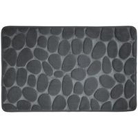 KÚPEĽŇOVÁ PREDLOŽKA STONE - antracitová, Basics, textil (45/60cm)