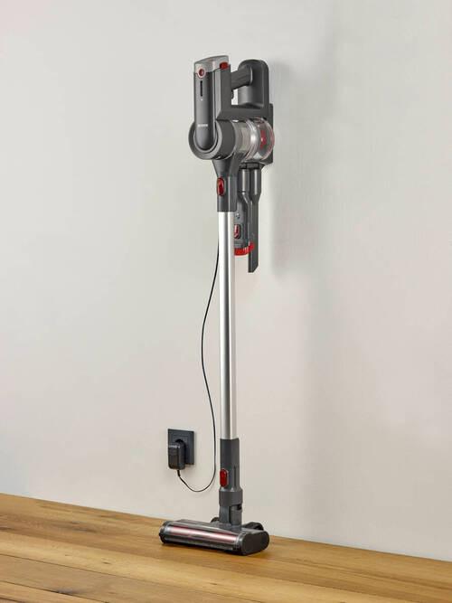 Akku-Staubsauger ohne Beutel Teleskoprohr 90 W - Anthrazit/Rot, Basics, Kunststoff (24/11,5/21cm) - Severin