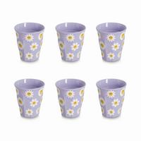 Trinkbecher 240 ml 6er Set flieder - Flieder, Basics, Kunststoff (8,5/8,5/9,2cm) - Zeller Present