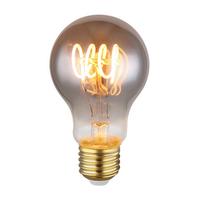 LED žárovka 4,5 Watt, E27 - barvy zlata, kov/sklo (6/10,6cm) - Globo