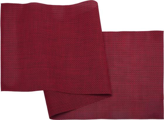 Obrus Behúň Stefan In Kirschrot - červená, plast (45/150cm) - Mömax modern living Obrus Behúň Stefan In Kirschrot - červená, plast (45/150cm) - Mömax modern living