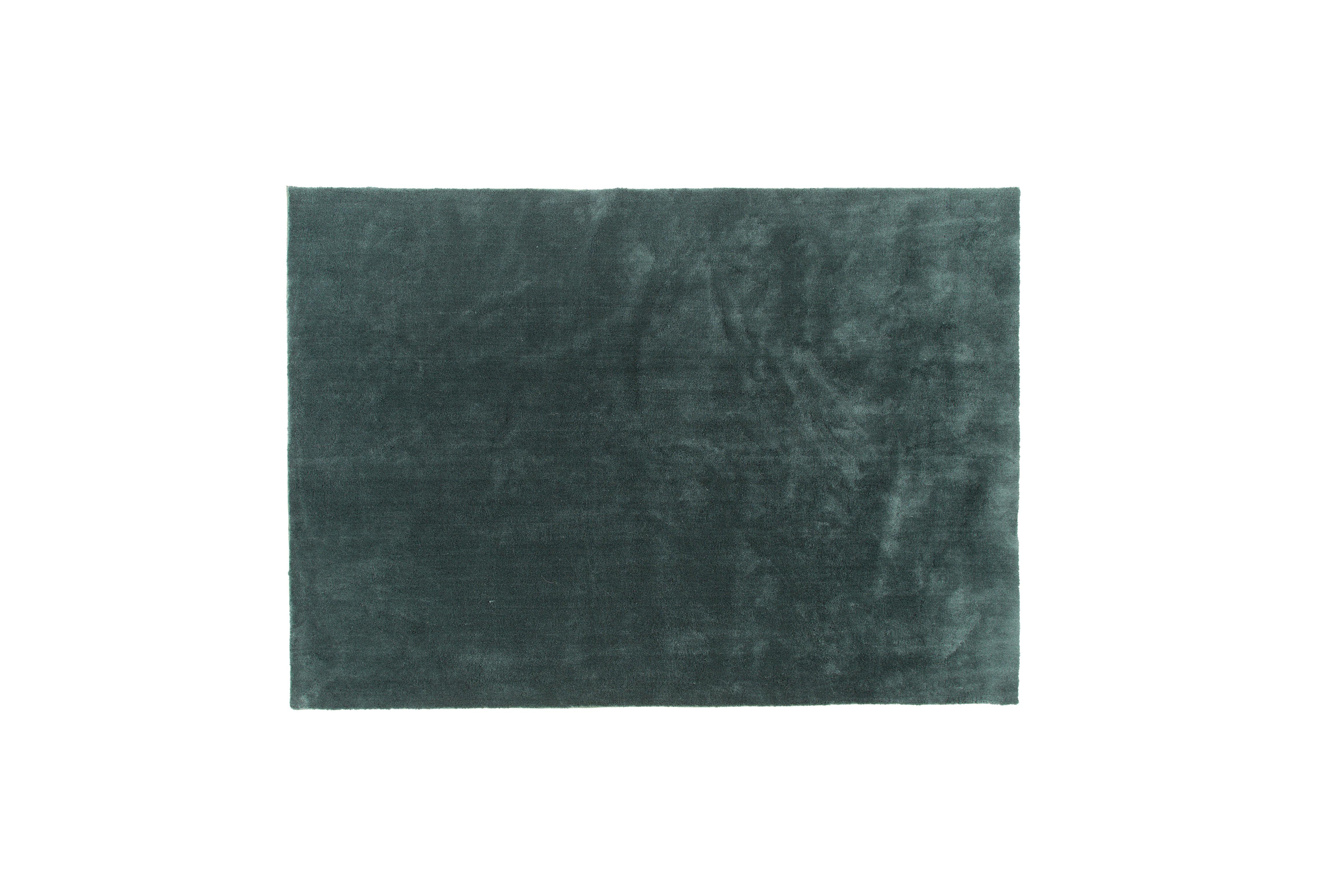 Hochflorteppich undra - Dunkelgrün/Grün, LIFESTYLE, Textil (200/300cm) - P & B