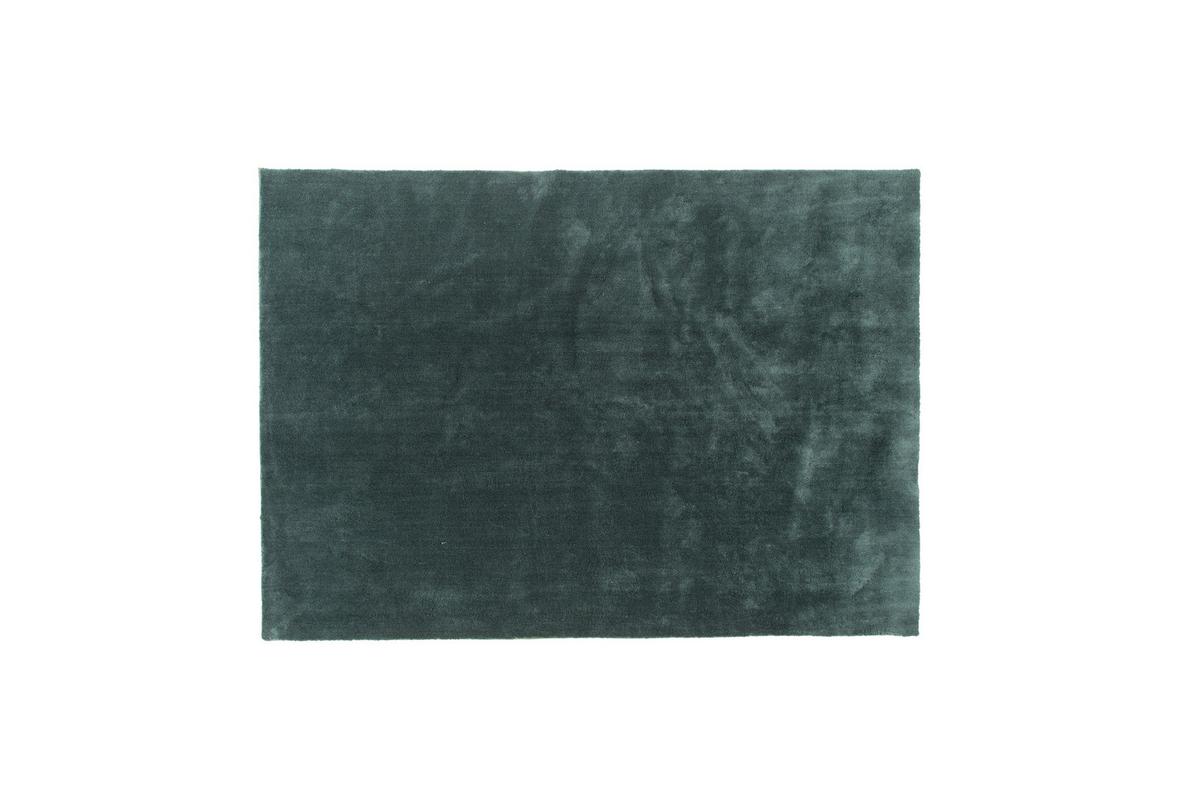 Hochflorteppich undra - Dunkelgrün/Grün, LIFESTYLE, Textil (200/300cm) - P & B