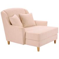 Big Sessel mit Armlehnen Judith Strukturgewebe Creme - Creme/Naturfarben, MODERN, Textil (136/107/142cm) - Max Winzer