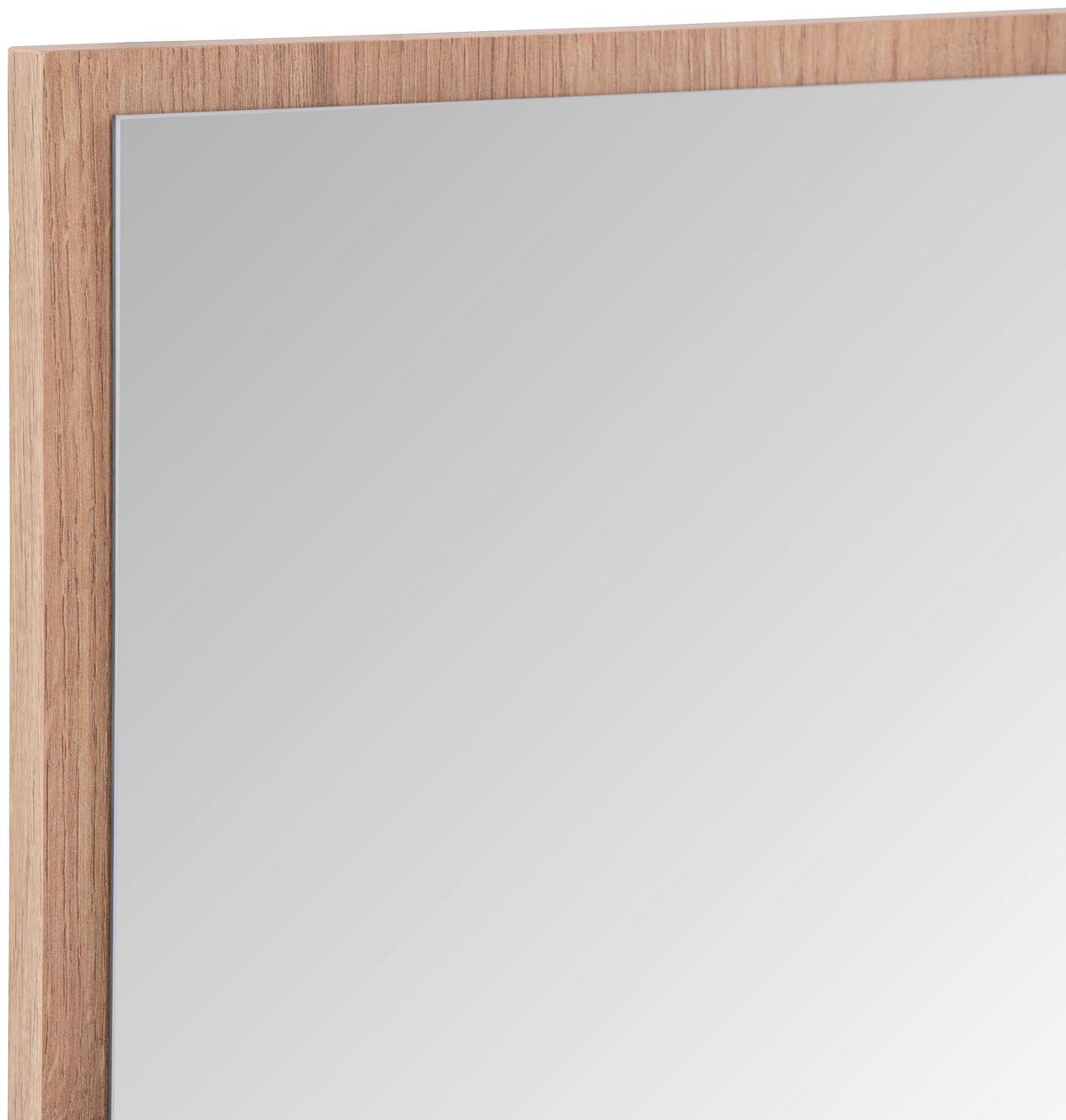 Spiegel Clever B: 70 cm - Eichefarben, MODERN, Glas/Holzwerkstoff (70/75/2cm)