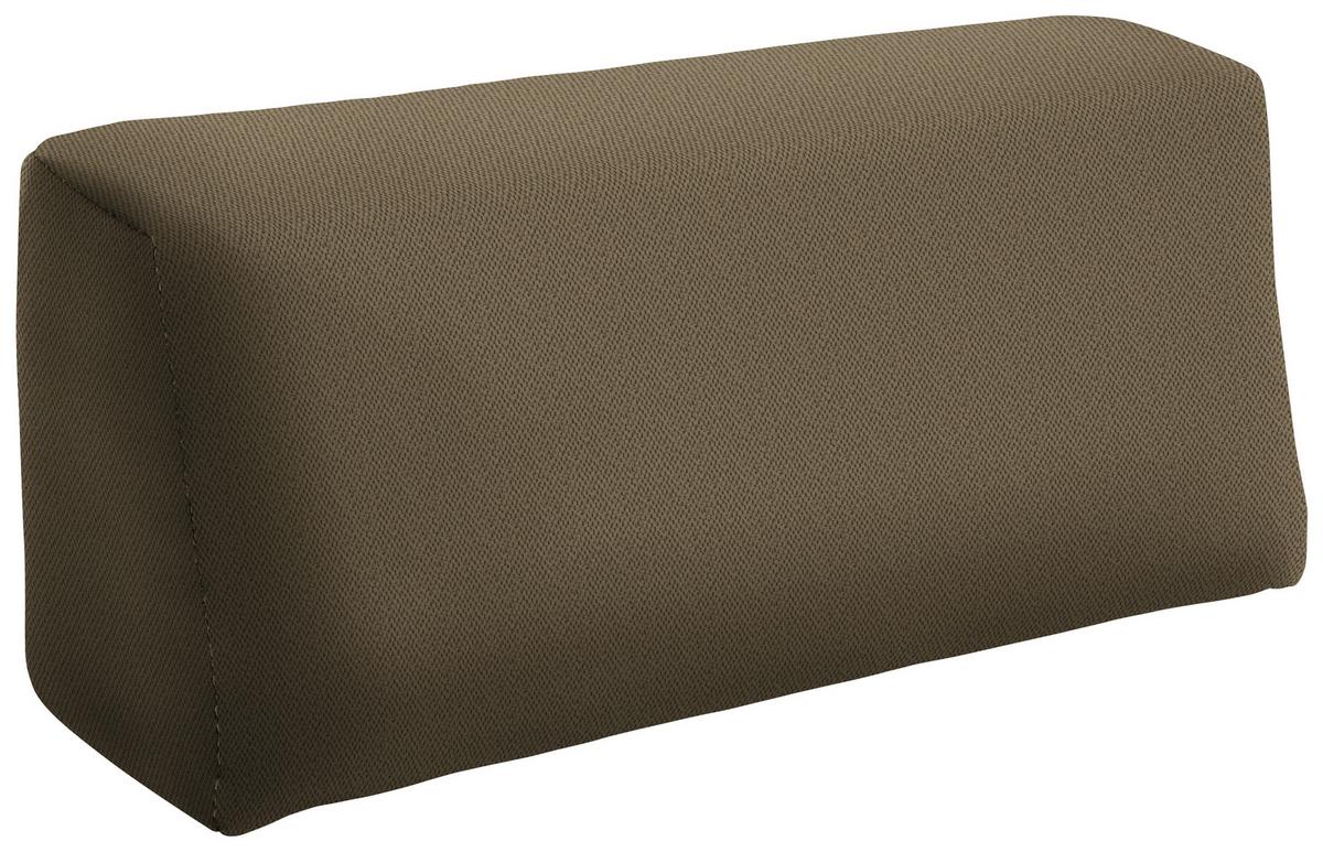 Schlafsofa Vouge Grün Bettkasten, B: 255 Cm - Buchefarben/Schwarz, KONVENTIONELL, Textil (255/86/123cm) - Livetastic