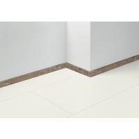 Sockelleiste Eiche - Eichefarben/Dunkelgrau, Basics, Holzwerkstoff (220/1,6/4cm) - Parador