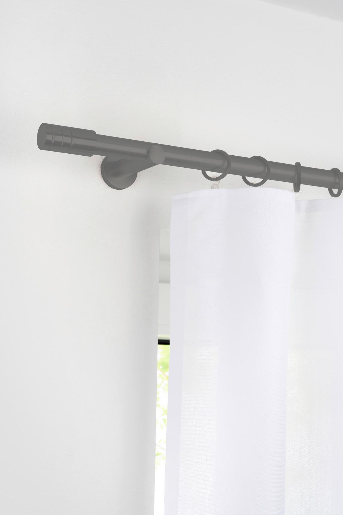 GARNÝŽ S PŘÍSLUŠENSTVÍM Rillcube, 210/1,9/1,9cm - tmavě šedá, kov (210-400cm) - Premium Living