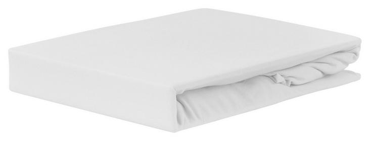 Spannleintuch in Weiß für Betten bis 160 x 200 cm 