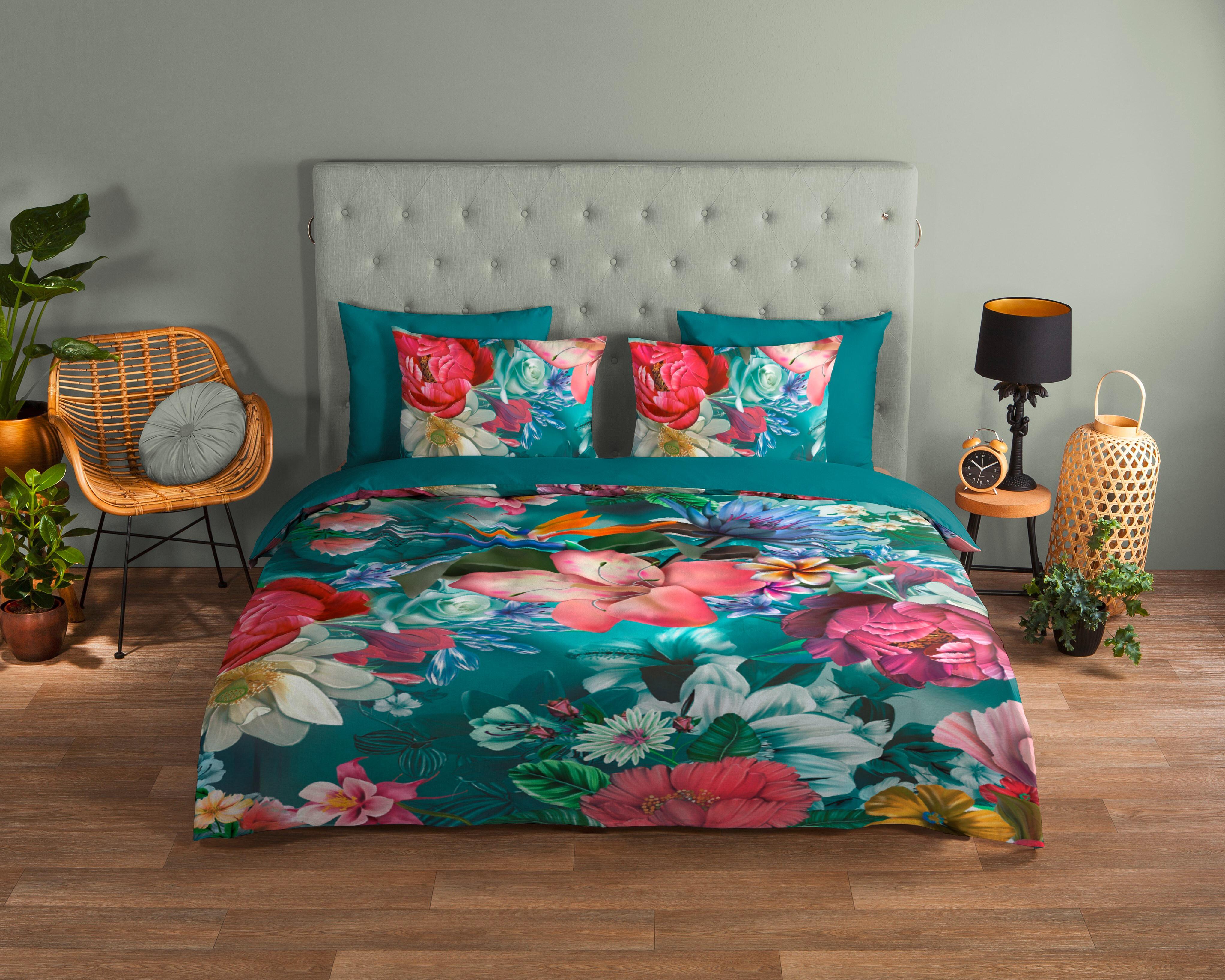 Bettwäsche Tiandra Multicolor 140x200 cm - Multicolor, LIFESTYLE, Textil (140/200cm)