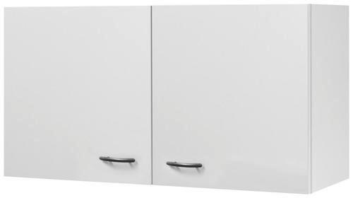 Küchenoberschrank Wito 100 cm Weiß 2 Drehtüren