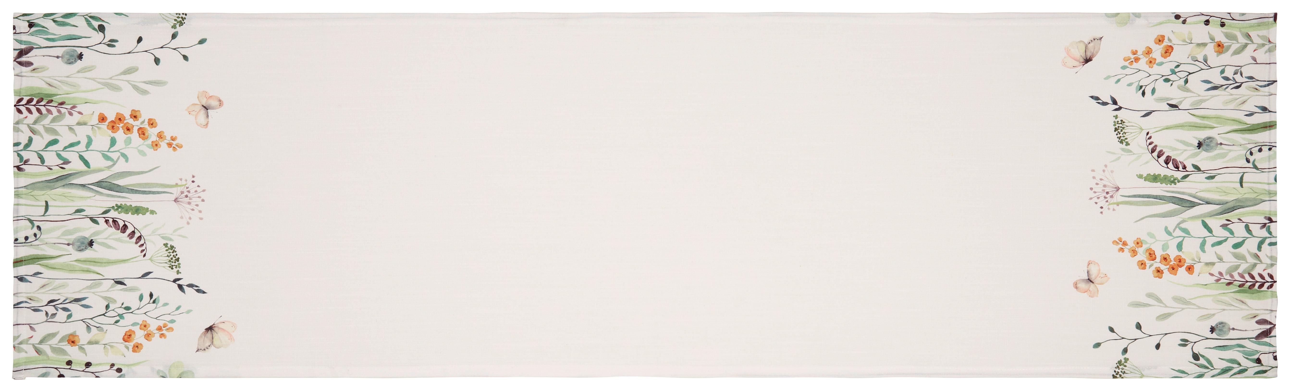 Tischläufer Alina - Multicolor, ROMANTIK / LANDHAUS, Textil (40/140cm) - James Wood