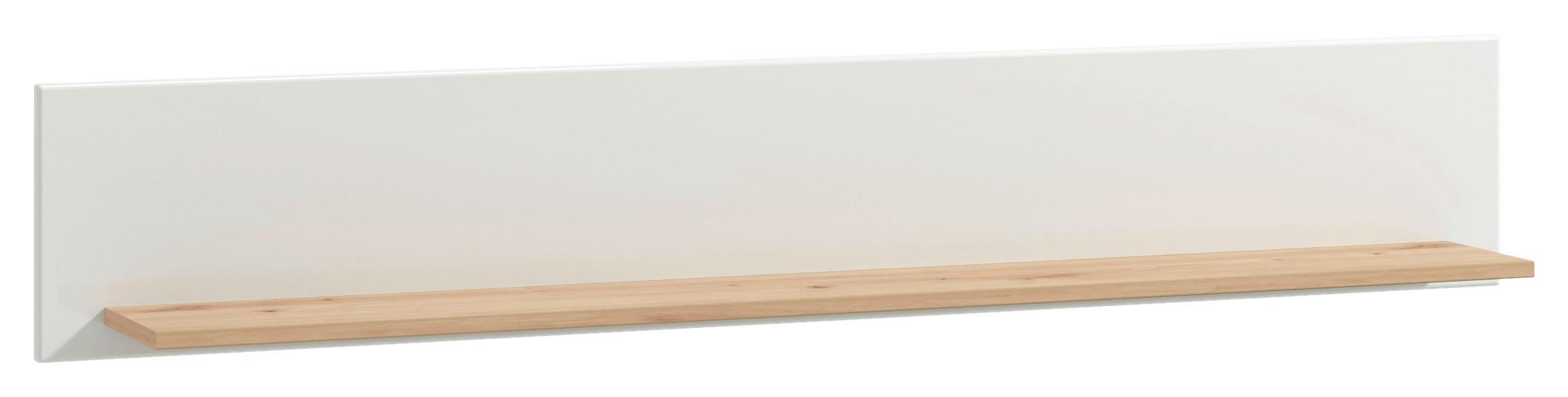 Falipolc Bretagne Zp - tölgyfa, Modern, faalapú anyag (150/25/19,5cm)