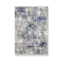 TKANÝ KOBEREC Malik 2, 120/170cm - modrá/sivá, Modern, textil (120/170cm) - Mömax