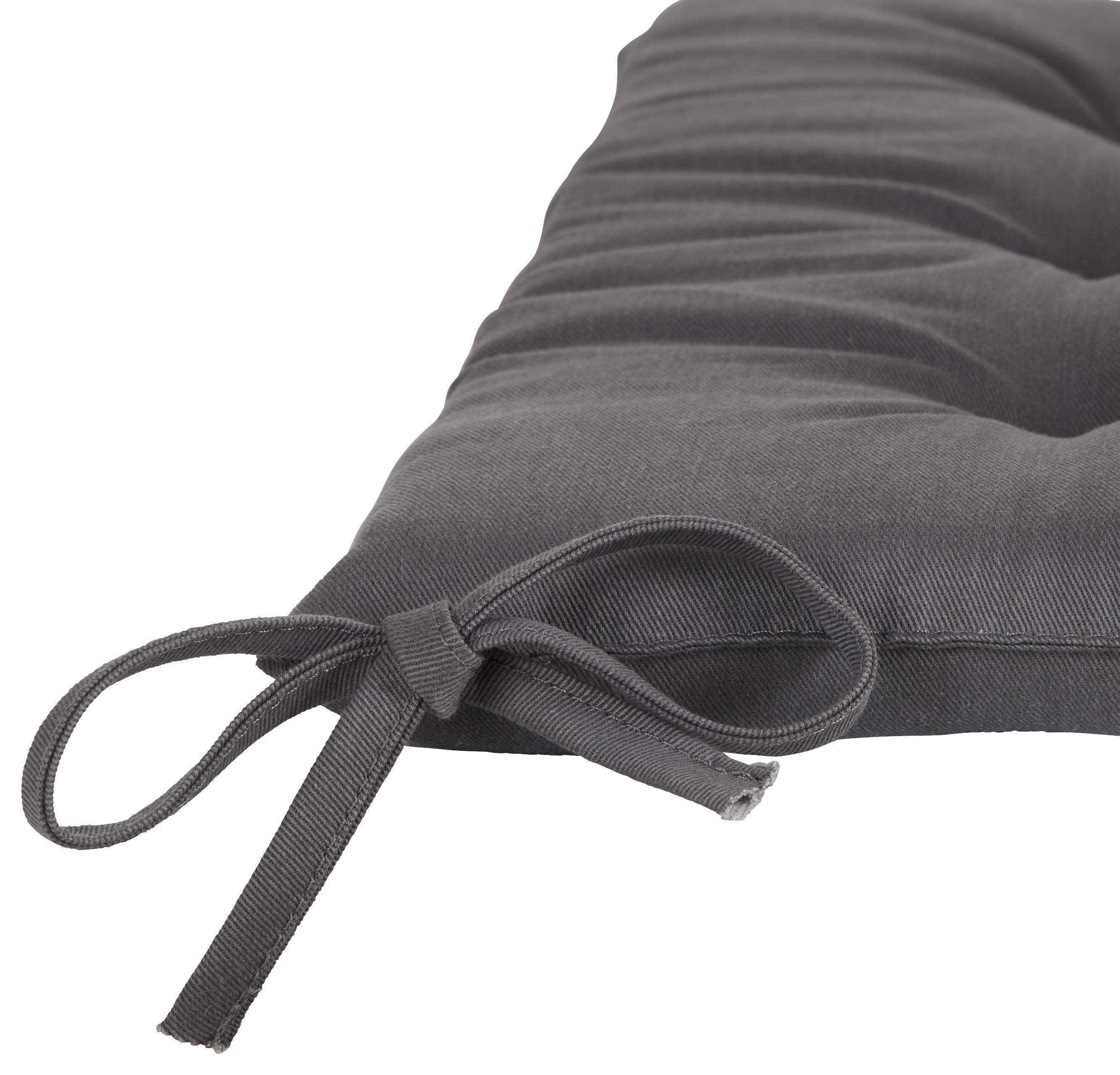 PODSEDÁK Lola, 40/40/4cm, antracit - antracitová, Konvenční (40/40/4cm) - Mömax