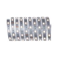 Led-streifen Farbwechsler L: 1 M Fernbedienung, Dimmbar - Silberfarben, Basics, Kunststoff (100,0cm) - Paulmann