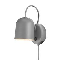 Wandleuchte Angle Grau B: 5,2 cm - Grau, Design, Metall (10/5,2/7,2cm) - Nordlux
