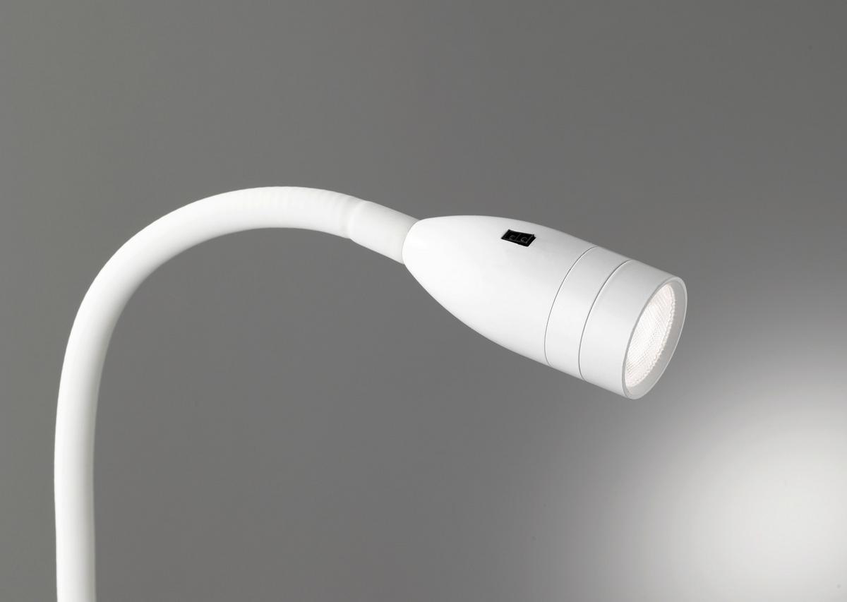 Led-wandleuchte Sten 1-flammig Drehbar Und Dimmbar - Weiß, Basics, Metall (35/4/61cm) - Fischer & Honsel