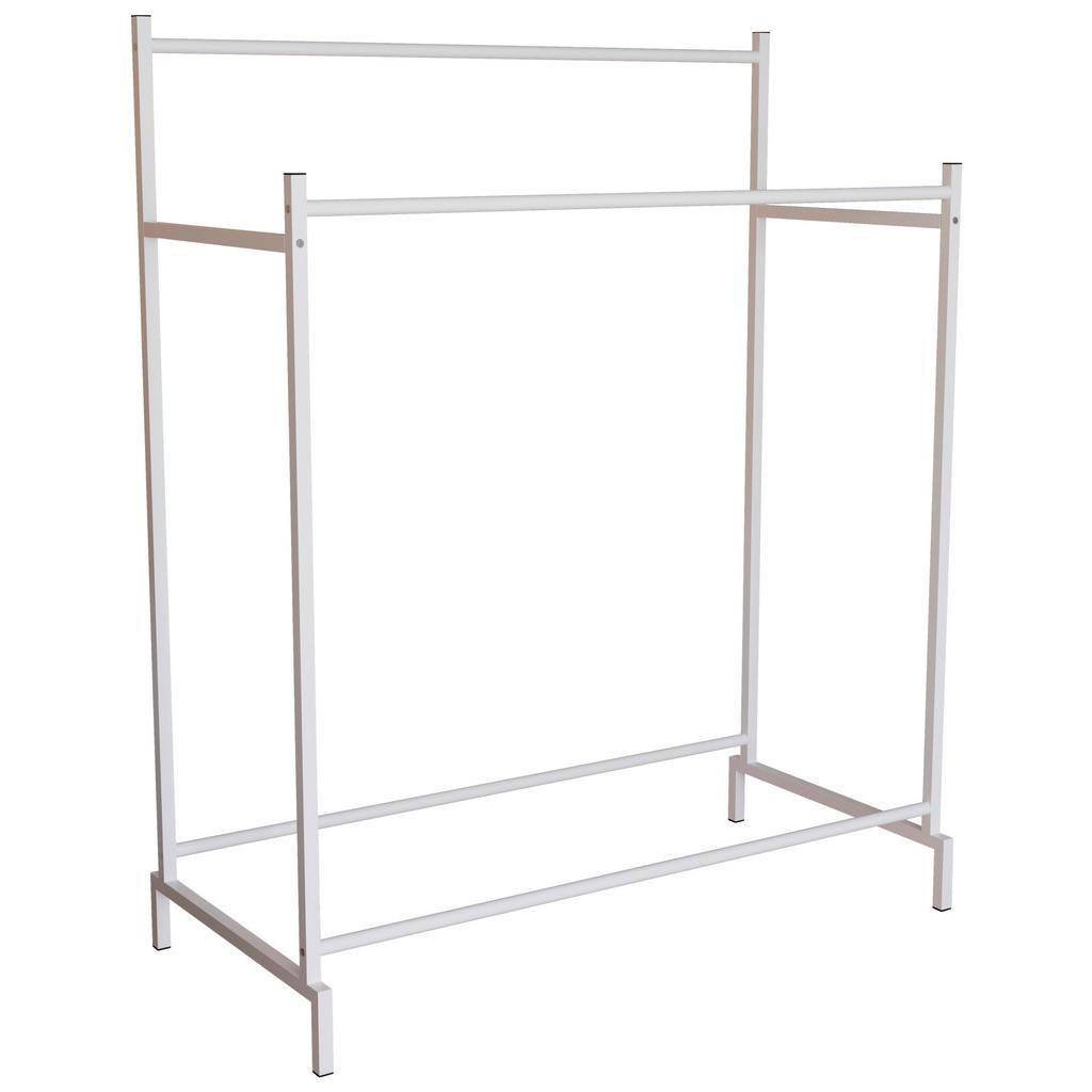KLEIDERSTÄNDER Labol Weiß B: 103 cm