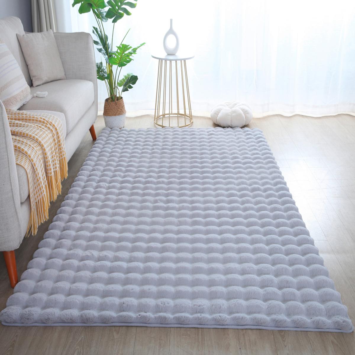 Hochflorteppich, Silber Ambiance - Silberfarben, Basics, Textil (80/250cm)