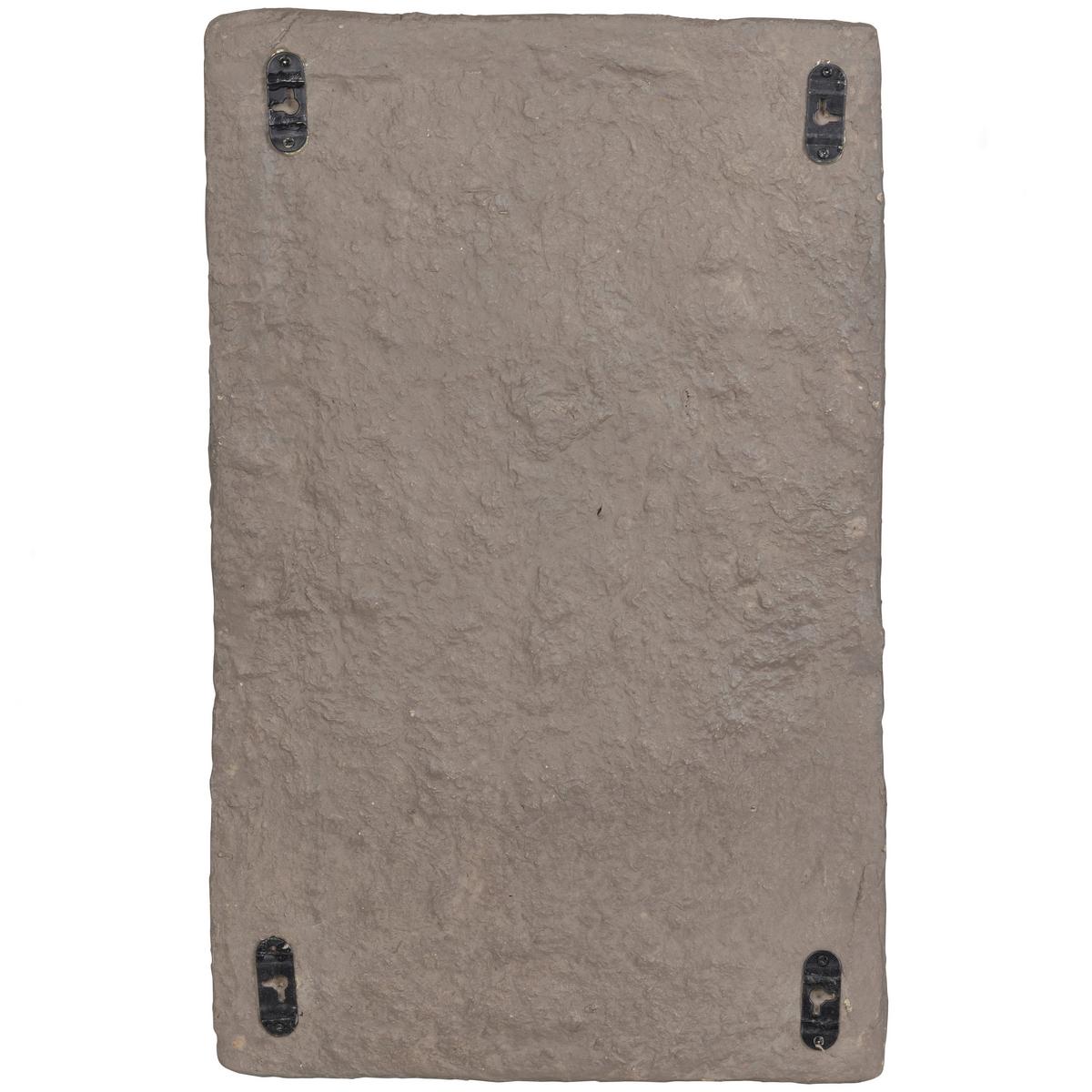 WANDREGAL Clay Grau B: 45cm - Grau, Design, Papier (45/70/23cm) - Livetastic