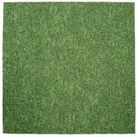 Teppichfliese Grün Marble 50x50 cm Florhöhe 3 mm - Basics, Textil (50/50cm)