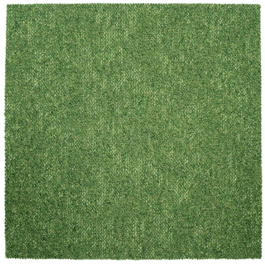 Teppichfliese Grün Marble 50x50 cm Florhöhe 3 mm