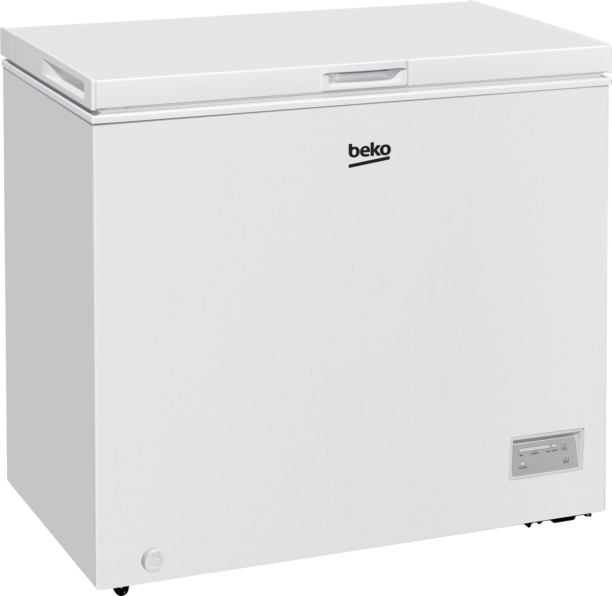 Gefriertruhe CF200EWN Nutzinhalt ca. 198 L, EEKL: E - Weiß, Basics (90,5/84,5/54,5cm) - Beko