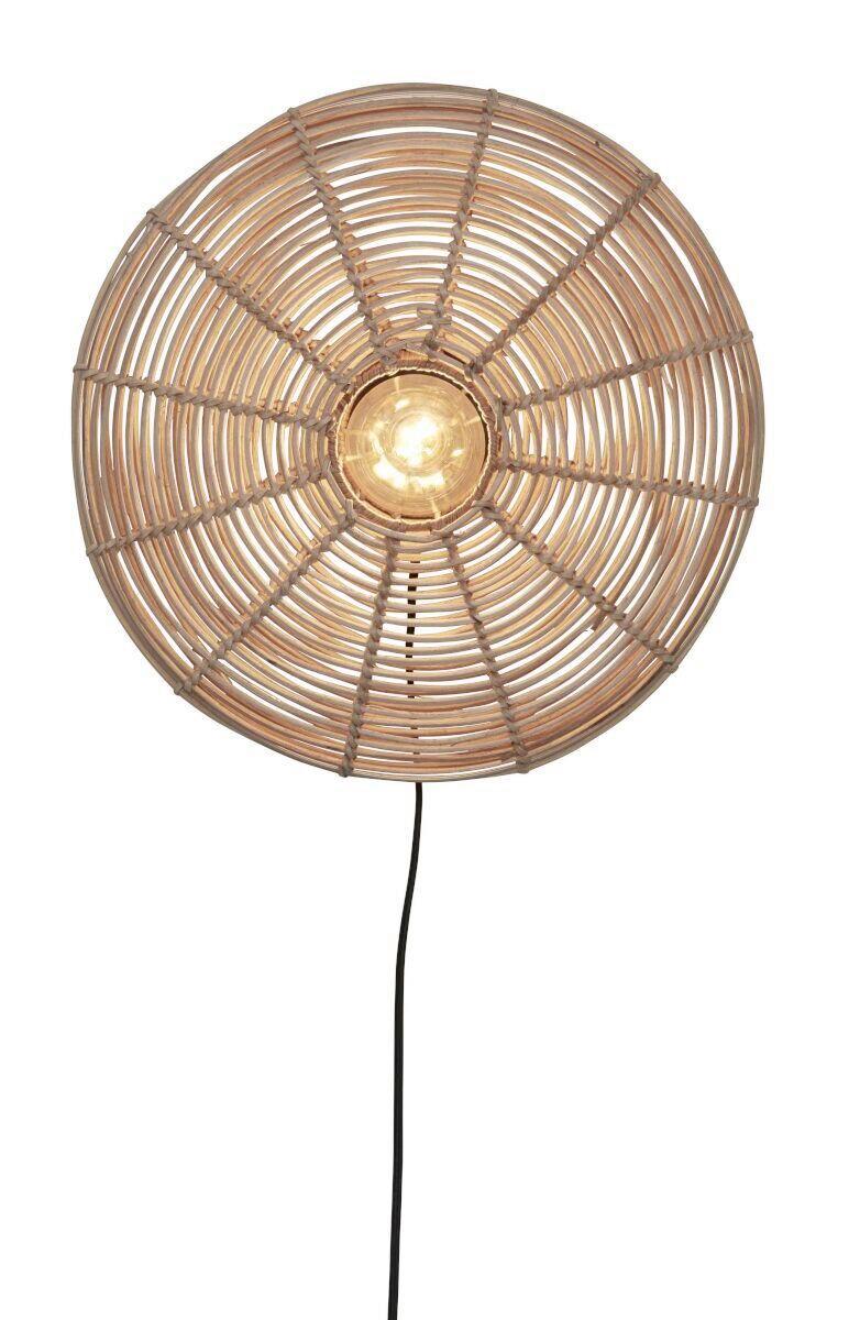 WANDLEUCHTE TANAMI/W/4010/N - Naturfarben, Trend, Naturmaterialien (10/40/40cm) - Good & Mojo