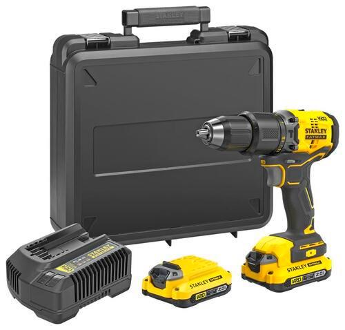 Schlagbohrmaschine Stanley Fatmax 1900 U/min Inkl. Koffer - Gelb/Schwarz, Basics (10,5/34/10,5cm)