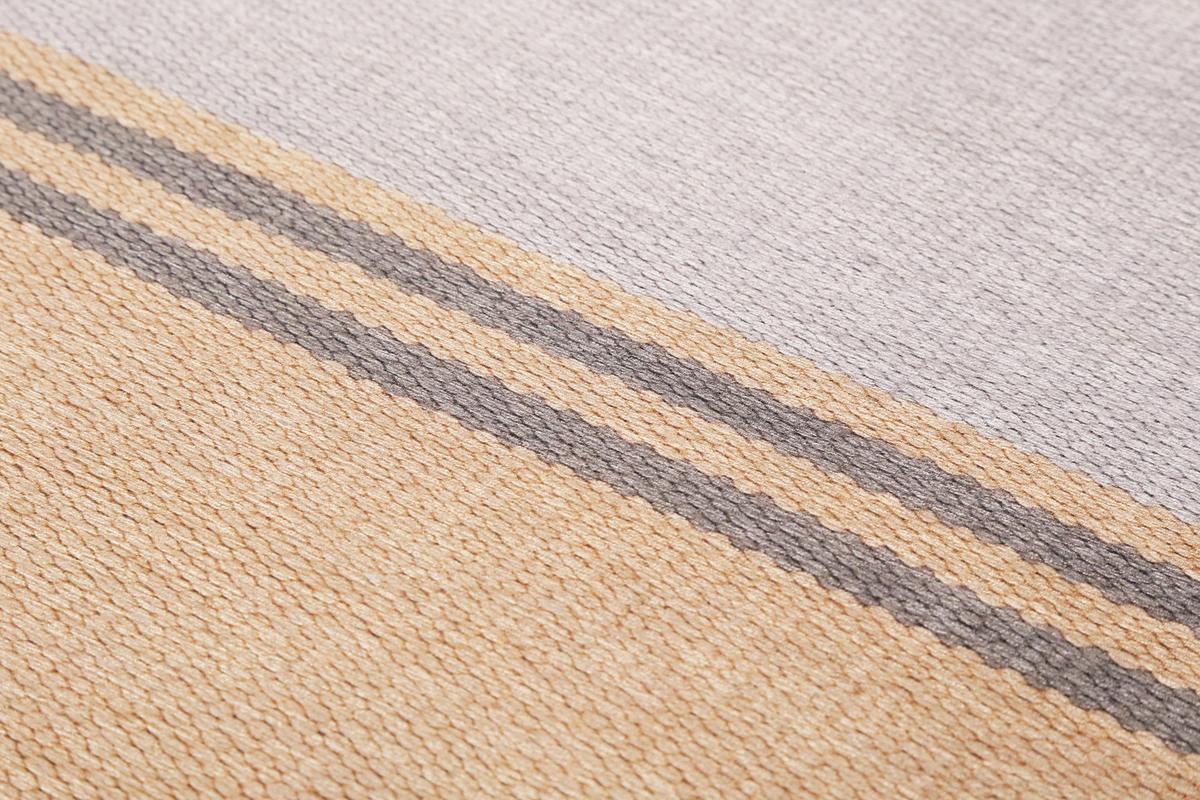 Flachwebteppich Camps Bay Braun/Grau/Orange 130x190 cm - Braun/Orange, KONVENTIONELL, Textil (130/190cm) - Esprit