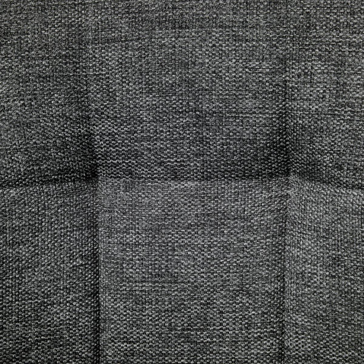 ARMLEHNSTUHL-SET LEICESTER - Schwarz/Grau, LIFESTYLE, Textil/Metall (57/84/60cm) - MID.YOU