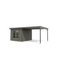 Gartenhaus Aetos 6 B 40132 Aetos 6 B - Anthrazit/Grau, Basics, Holz/Metall (271/218/271cm)