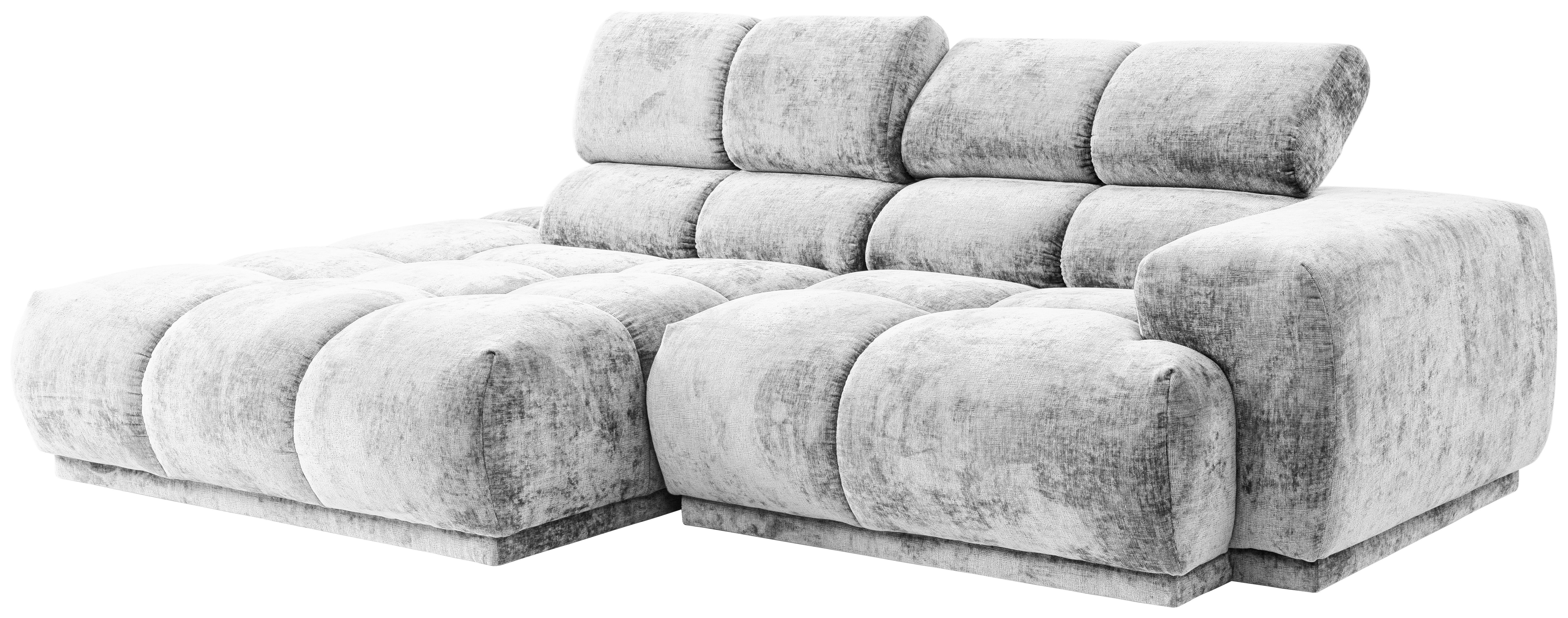 Ecksofa Chani Creme, Schenkel: 150x239 cm - Creme, MODERN, Textil (150/239cm) - MID.YOU
