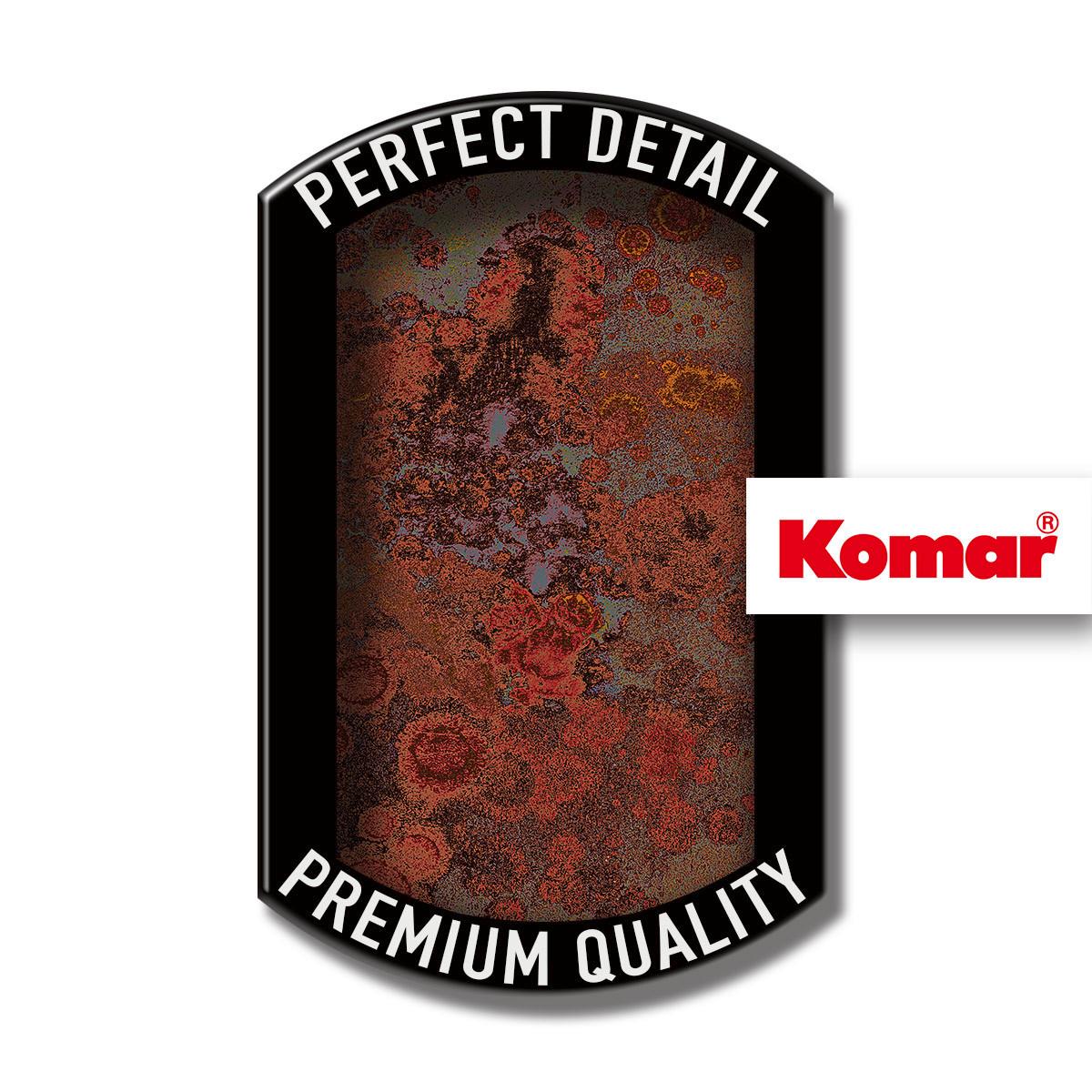 Vliestapete Patina - Braun, Basics (100/280cm) - Komar