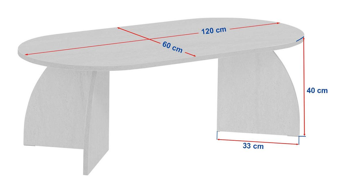 COUCHTISCH Schwarz B: 120cm - Schwarz, MODERN, Holzwerkstoff (120/40/60cm)