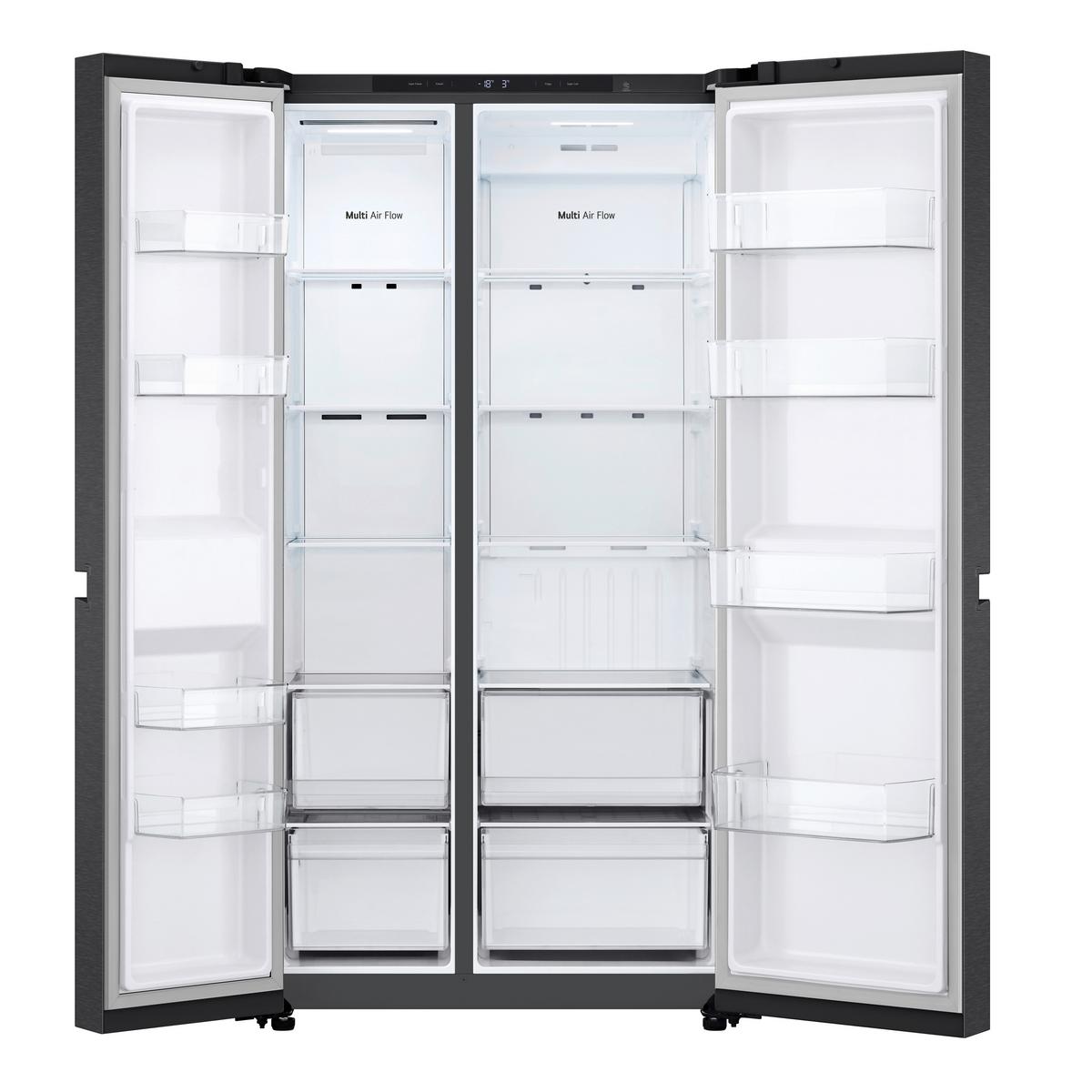 Side-By-Side Gsbc40eppe - Schwarz, Basics, Metall (92,3/179/73,5cm) - LG