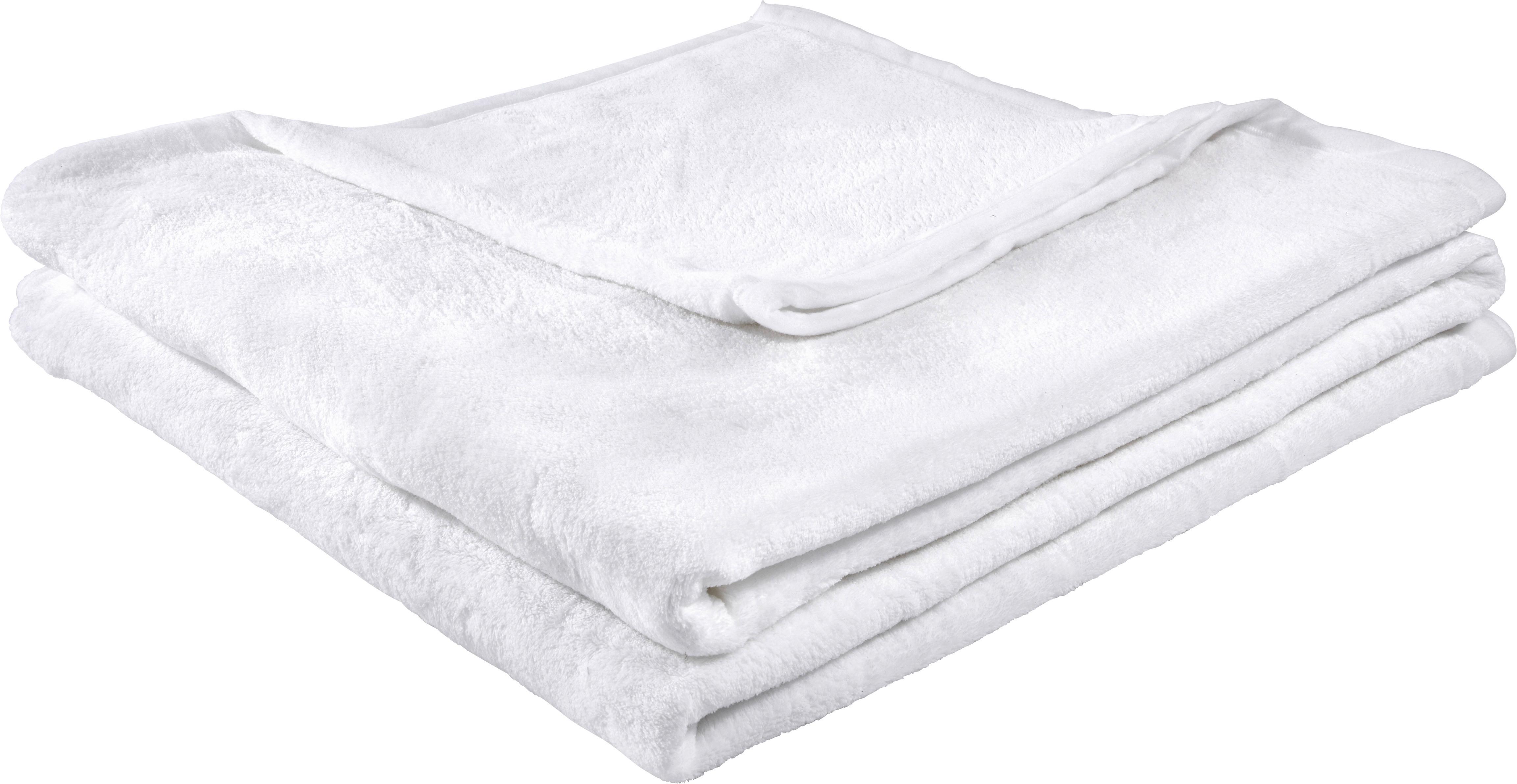 Měkká Deka Michael Xxl, 220/240cm, Bílá - bílá (220/240cm) - Modern Living