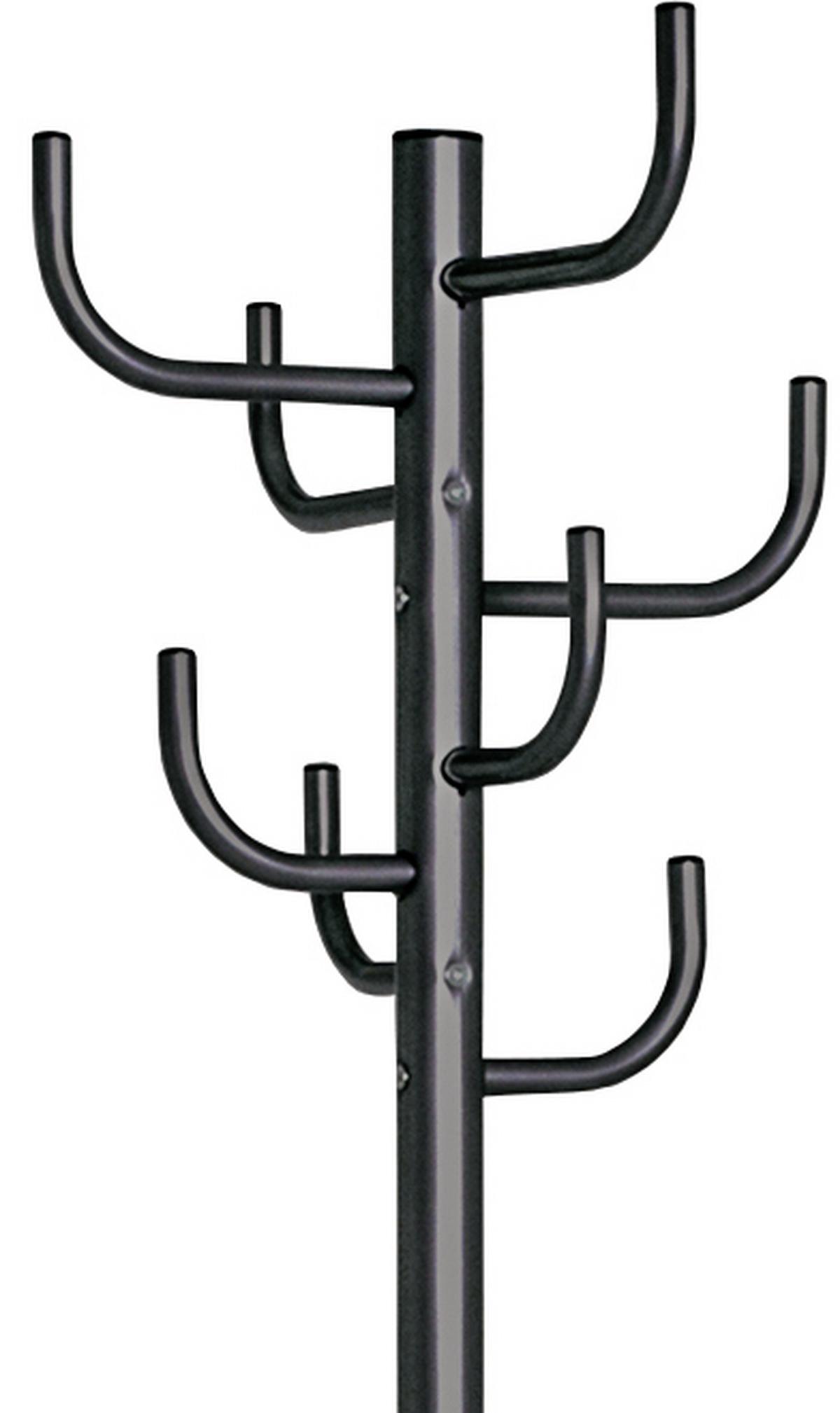 ŠATNÍ STOJAN CACTUS    *CENOVÝ TRHÁK* - černá, Moderní, kov (47/180/47cm) - Based