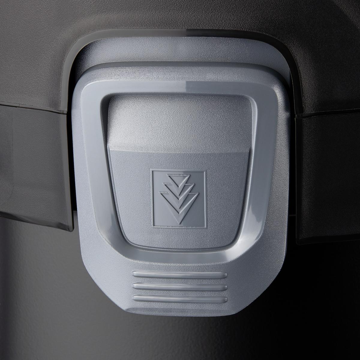 Aschesauger Mit Filterreinigungssystem 600 W - Schwarz, MODERN, Kunststoff (38/33,8/47,8cm) - Kärcher