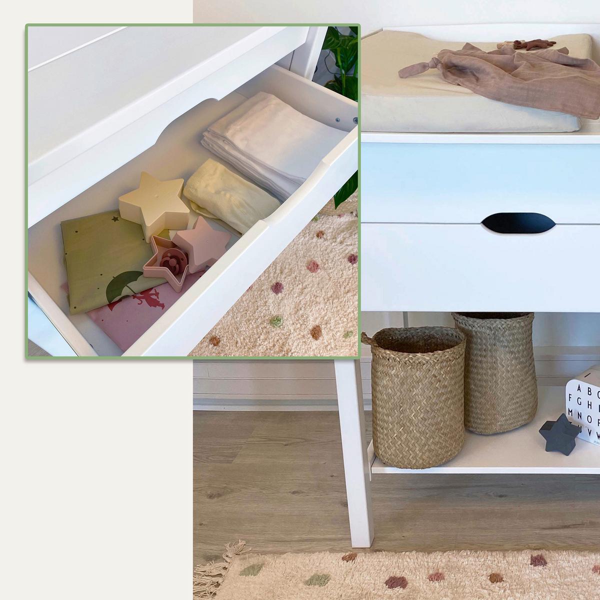 Wickelkommode Isabella Weiß, B: 79 Cm - Weiß, MODERN, Holz/Holzwerkstoff (79/103,5/68cm) - MID.YOU