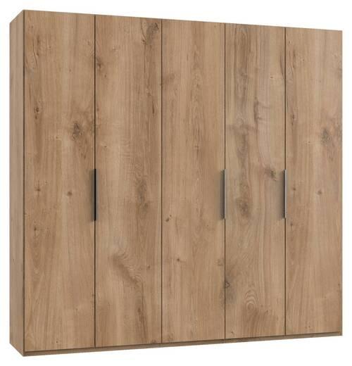 Drehtürenschrank B: 250 cm Level, Eiche Dekor - Eichefarben, MODERN, Holzwerkstoff (250/236/58cm) - MID.YOU