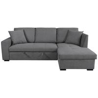 Ecksofa Lukas Grau S: 239x158 Cm - Grau, Trend, Textil (239/158cm)